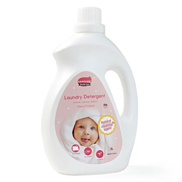 Nước giặt Hàn Quốc ConCung Gentle Care hương ngọt ấm, chai 3L