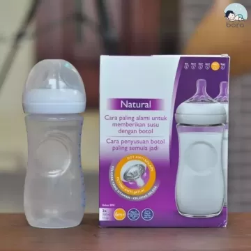 Bình sữa Avent Natural 60ml 125ml 260ml 330ml chính hãng mẫu cũ, được chọn núm