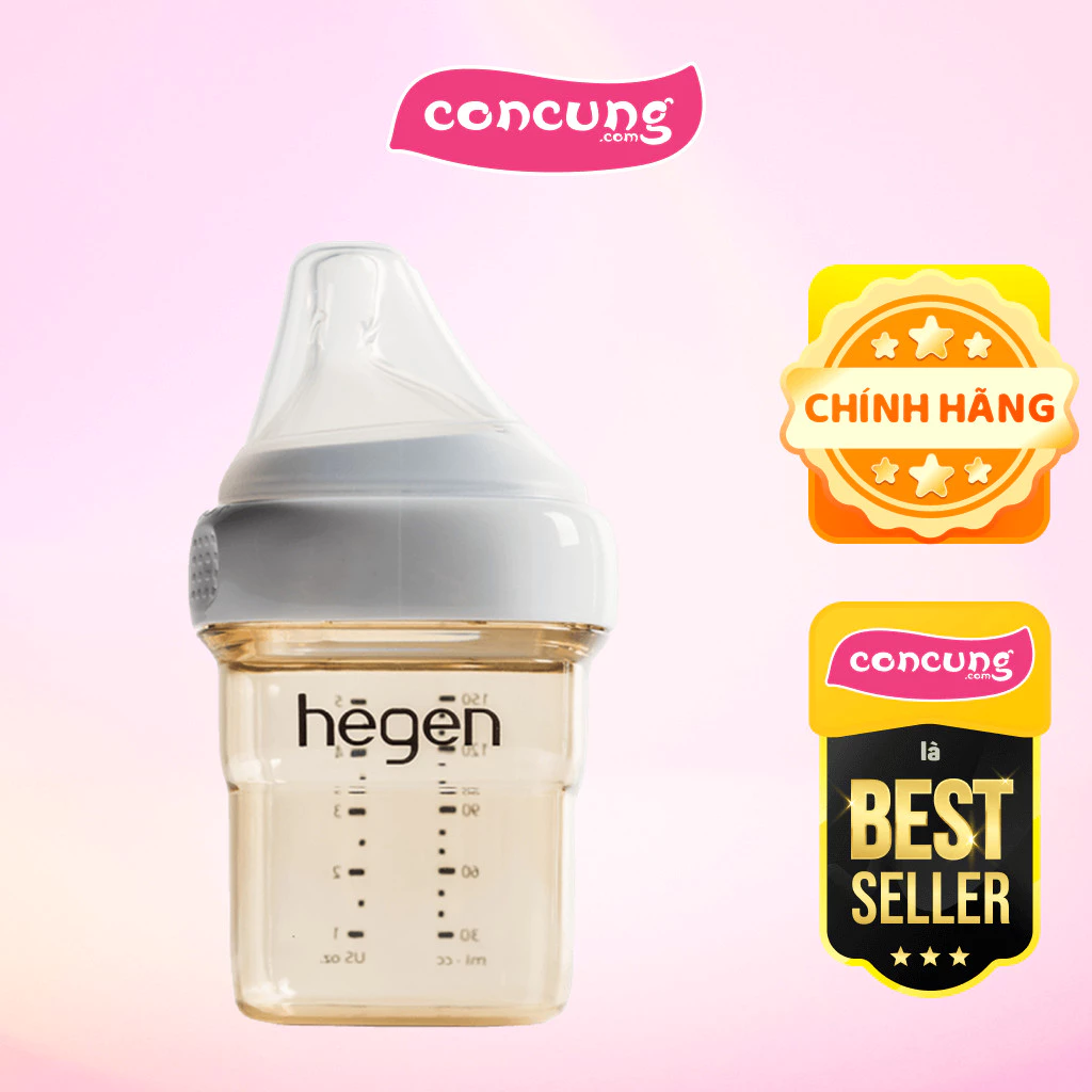 Bình Sữa Cao Cấp PPSU Hegen 150ml (1-3M)