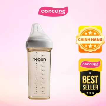 Bình Sữa Cao Cấp PPSU Hegen 330ml (6M+)