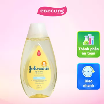 Sữa Tắm Gội Toàn Thân Johnson Baby Cho Bé 200ml (Bao Bì Mới)