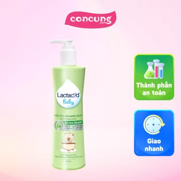 Sữa Tắm Gội Trẻ Em Hàng Ngày Bảo Vệ Và Nuôi Dưỡng Da Và Tóc Bé Lactacyd STG Extra Milky 500ml