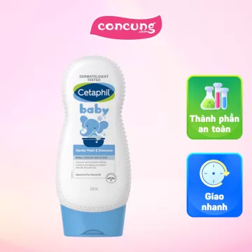 Sữa Tắm Gội Toàn Thân Cho Bé (Cetaphil Baby Gentle Wash&Shampoo) 230ml